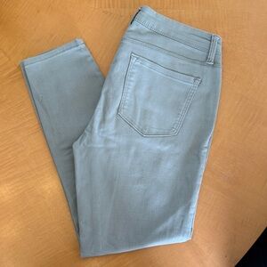 Elegant Sage Skinny ankle pant